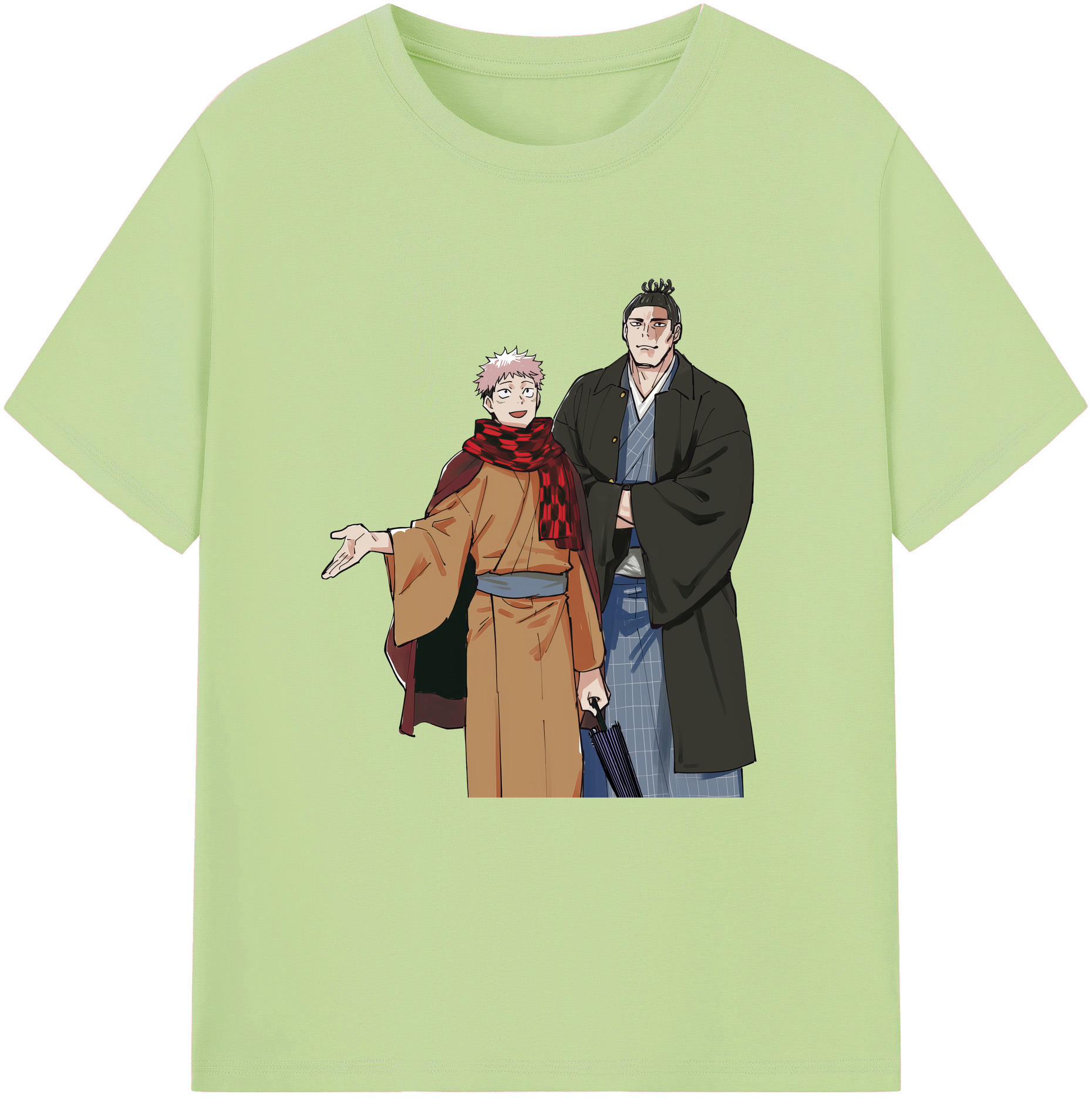 （画像用） 呪術廻戦 Jujutsu Kaisen 綿100％半袖Tシャツ（フロントプリント）